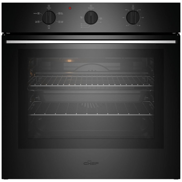 Chef 60cm Oven Matte Black CVE6312DC