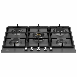 Bertazzoni 75cm Heritage Series Natural Gas Cooktop with Central Wok Burner