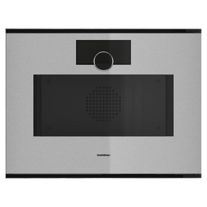 Gaggenau 60cm Minimalistic Series Compact Built-In Combi-Steam Oven Right Hinge - Sterling