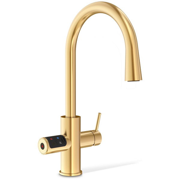 Zip HydroTap G5 Celsius Plus All-In-One Tap - Boiling Chilled and Sparkling Filtered Water with Hot and Ambient - Brushed Gold H5M783Z07AU-91295