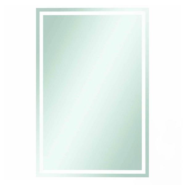 Thermogroup Ablaze 1200x800 Sierra Rectangle Polished Edge Bathroom Mirror with Hangers SS1280HN