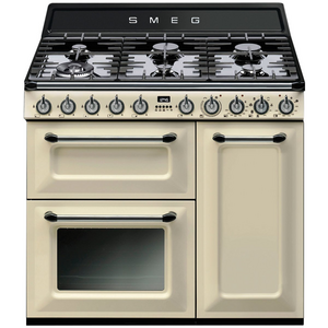 Smeg 90cm Victoria Aesthetic Freestanding Dual Fuel Oven/Stove