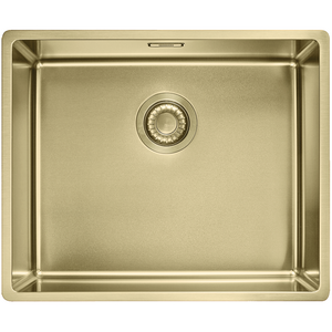 Franke Mythos Masterpiece 500mm Single Bowl Sink Gold