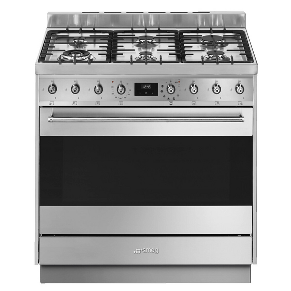 Electric oven - SOP6602TNR - SMEG - fan-assisted / steam / static