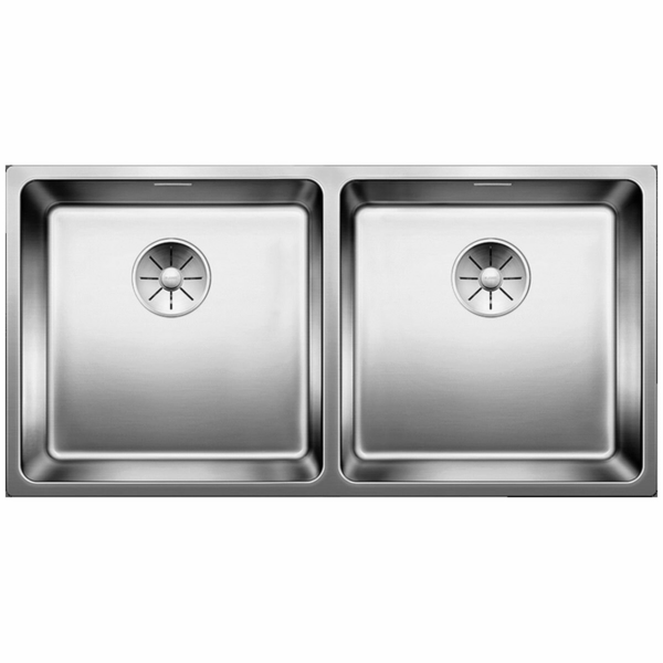 Blanco Double Bowl Flushmount Sink AND400400IFANK5