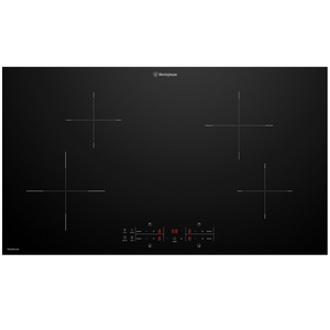 Westinghouse 90cm 4 Zone PowerLite Induction Cooktop WHI942BE