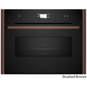 NEFF 45cm Compact Oven with Microwave Brushed Bronze