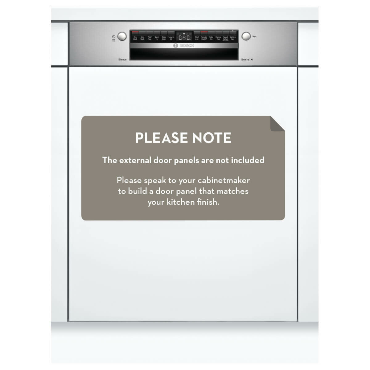 Quiet integrated sale dishwasher