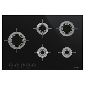 Smeg 75cm Dolce Stil Novo Aesthetic Blade Flame Natural Gas Cooktop PVL675LCNAU