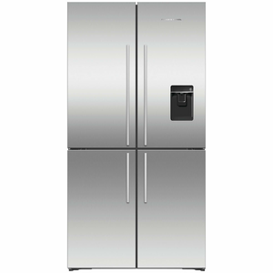 Fisher & Paykel Series 7 538L Quad Door Refrigerator with Ice and Water Stainless Steel RF605QDUVX2