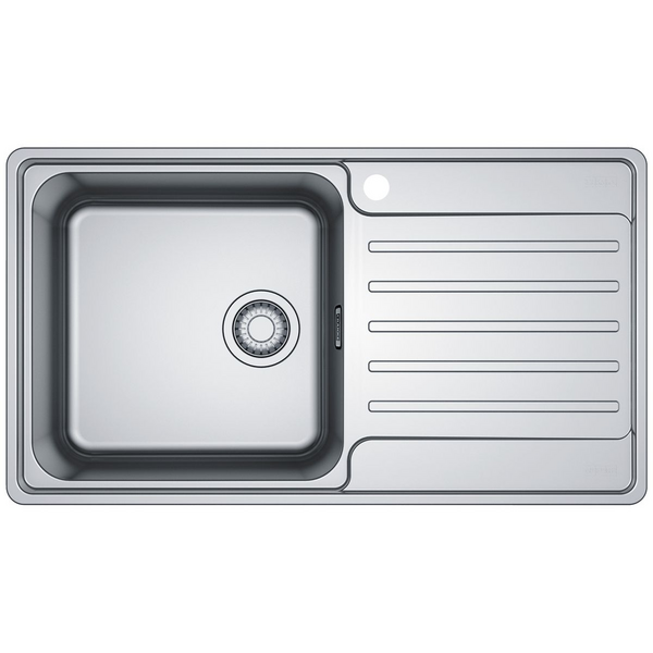 Franke Bell Single Bowl Sink with Right Hand Drainer BCX611RHD