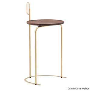 De La Espada Handle Side Table - Walnut 790W