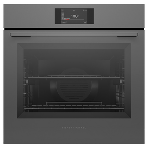 Fisher & Paykel 60cm Series 7 Minimal Pyrolytic Oven Grey Glass OB60SAMPTG5