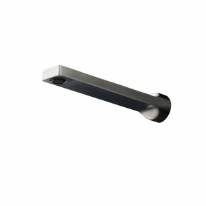 Rogerseller Pinch Wall Basin Spout 200mm - Brushed Nickel 3606003007
