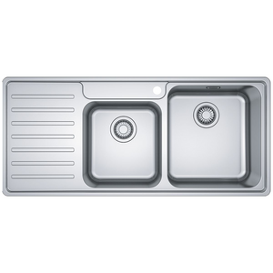 Franke Bell 1 and 3/4 Bowl Sink with Left Hand Drainer BCX621LHD