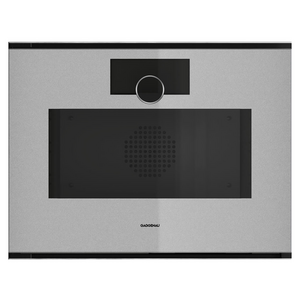 Gaggenau 60cm Minimalistic Series Compact Built-In Combi-Steam Oven Left Hinge - Sterling
