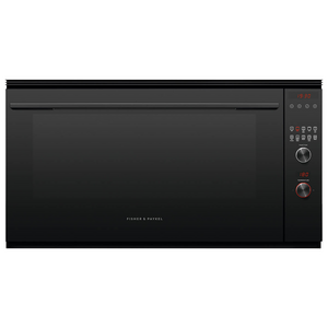 Fisher & Paykel 90cm Series 7 Contemporary Electric Built-In Oven Black