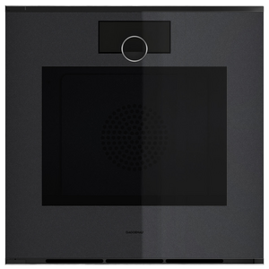 Gaggenau 60cm Minimalistic Series Pyrolytic Built-In Oven Left Hinge - Onyx GO251100
