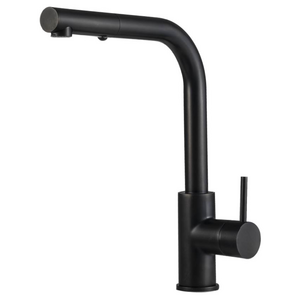 Rogerseller Tonic Square Sink Mixer with Pull Out Spray - Matte Black