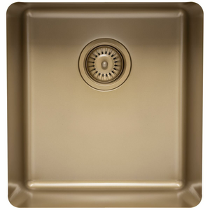 Titan Medium Single Bowl Sink Pearl Gold TSPG40