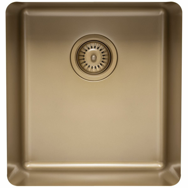 Titan Medium Single Bowl Sink Pearl Gold TSPG40