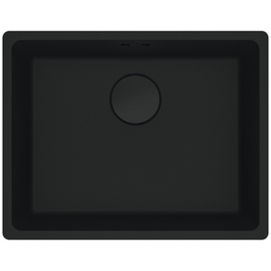Franke Maris 520mm Single Bowl Undermount Sink Matte Black MRG110-52MB-B