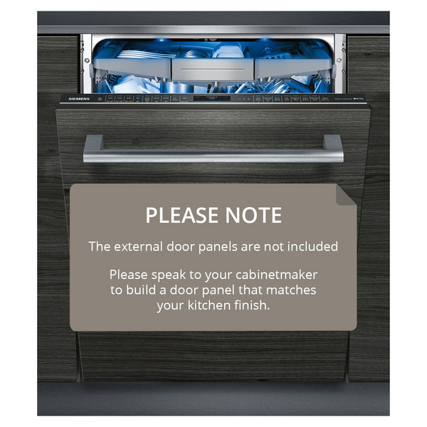 Integrated dishwasher shop siemens
