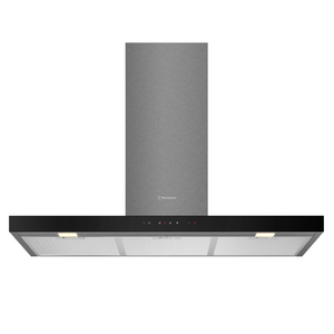 Westinghouse 90cm Canopy Rangehood with Hob2Hood Dark Stainless Steel