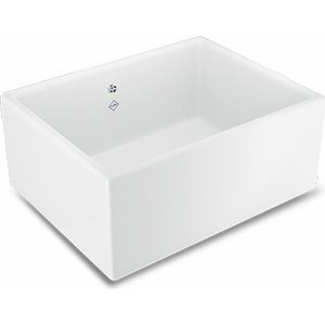 Shaws Shaker Single Bowl 600 Handcrafted Fireclay Sink