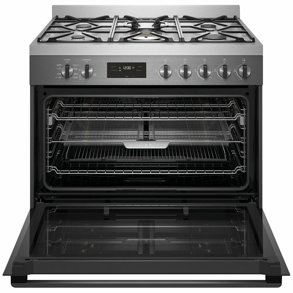 Westinghouse 90cm Freestanding Dual Fuel Oven with AirFry WFE916DSD |  Winning Appliances