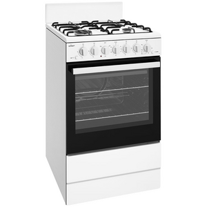 Chef 54cm Gas Conventional White Freestanding Oven