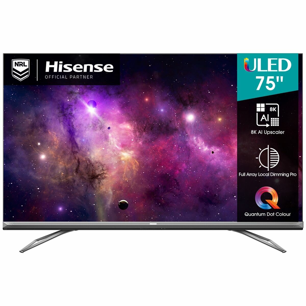 Hisense 75 Inch U80G 8K UHD HDR Smart ULED TV 75U80G | Winning