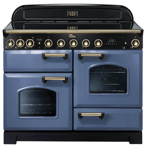 Falcon 110cm Stone Blue Induction Classic Deluxe Freestanding Oven