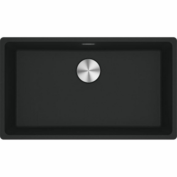 Franke Maris 720mm Single Bowl Sink with Extension Drainer Matte Black MRG210-72MBFPC
