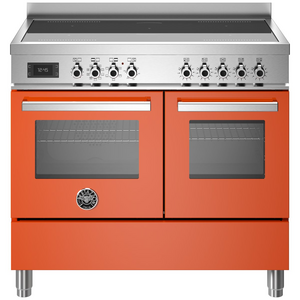 Bertazzoni 100cm Arancio Induction Freestanding Double Oven