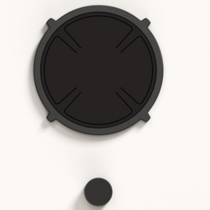 Pitt Akan Series- Single Induction Burner Black AKAN1BTF-I