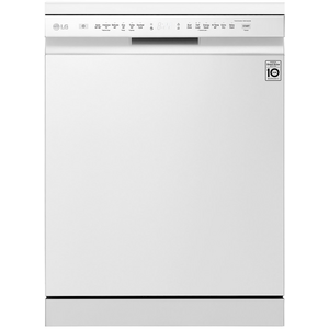 LG 60cm 14 Place Setting QuadWash Dishwasher in White Finish