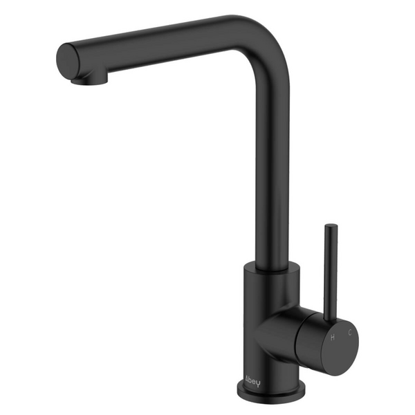 Abey Lucia Lead-Free Sidelever Mixer Tap Black 3K2-B-LF