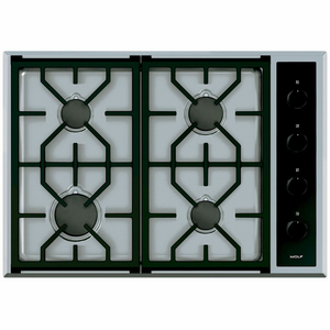 WOLF Transitional 76cm LPG Gas Cooktop