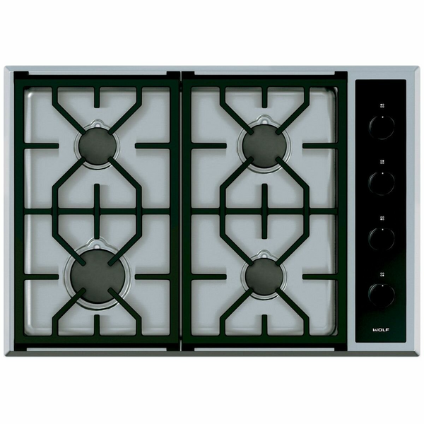 WOLF Transitional 76cm LPG Gas Cooktop ICBCG304TSLPG