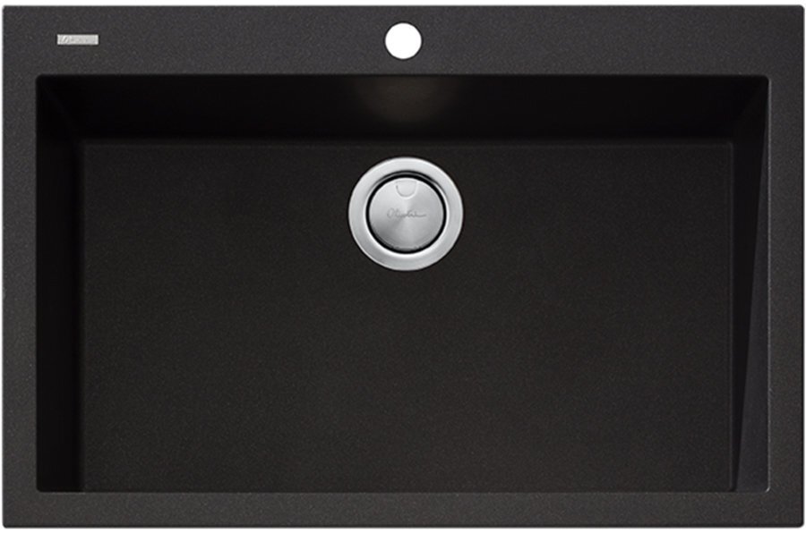 Oliveri santorini black sink top