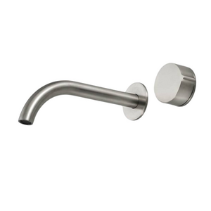 Rogerseller Eccentric Wall Bath Mixer 200mm - Brushed Nickel 3606013207