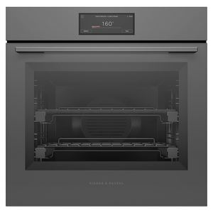Fisher & Paykel 60cm Series 11 Minimal Combi-Steam Oven Grey Glass