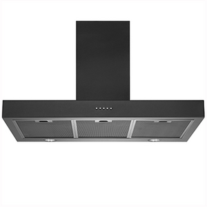Schweigen 90cm Wallmount Canopy Rangehood Matte Black