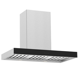 Whispair 90cm Rome Canopy Rangehood with Pro Inline Remote Motor