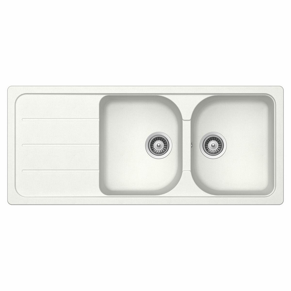 Abey Schock Formhaus Aplina Double Bowl Sink FD-200W
