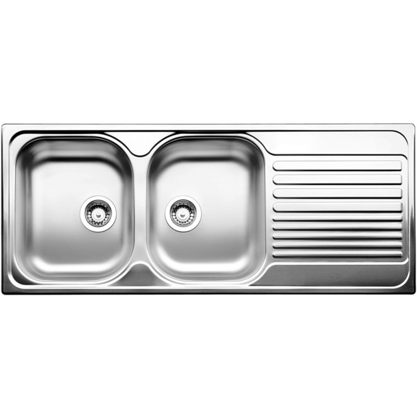 Blanco Double Bowl Right Hand Drainer Sink BTIPO8SRHD