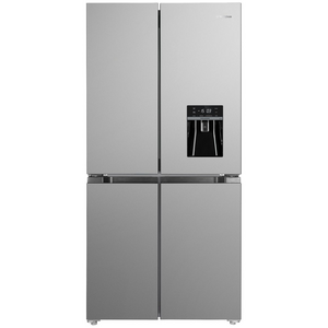 Westinghouse 492L French Door Fridge with Non-Plumbed Water Dispenser Silver