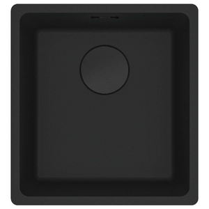 Franke Maris 370mm Single Bowl Topmount Sink Matte Black