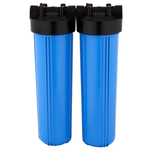 Stefani Twin Whole House 20 Inch Water Filter System WHF-T20-LF
